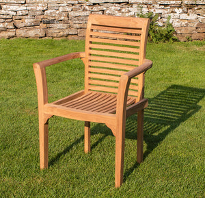 Bailey single stacking chair